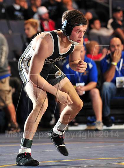 Thumbnail 3 in CIF Southern Section Masters Wrestling Championships (Day 1 - Preliminaries) photogallery.