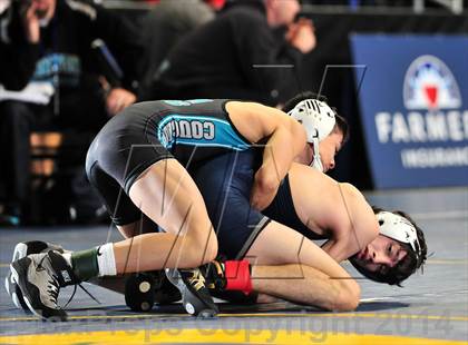 Thumbnail 3 in CIF Southern Section Masters Wrestling Championships (Day 1 - Preliminaries) photogallery.