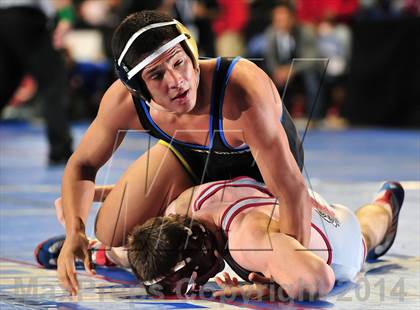 Thumbnail 3 in CIF Southern Section Masters Wrestling Championships (Day 1 - Preliminaries) photogallery.