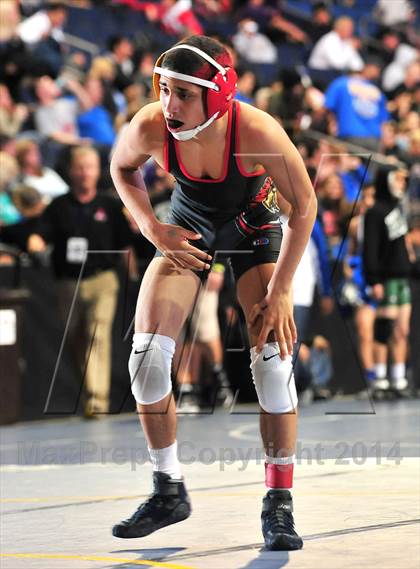 Thumbnail 2 in CIF Southern Section Masters Wrestling Championships (Day 1 - Preliminaries) photogallery.