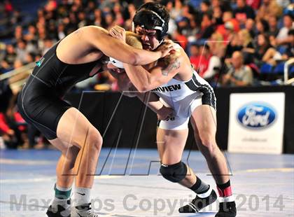 Thumbnail 1 in CIF Southern Section Masters Wrestling Championships (Day 1 - Preliminaries) photogallery.