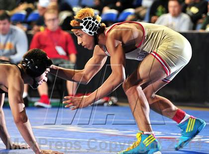 Thumbnail 2 in CIF Southern Section Masters Wrestling Championships (Day 1 - Preliminaries) photogallery.