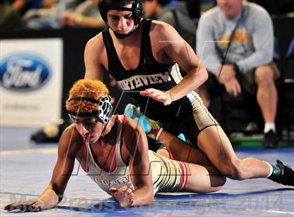 Thumbnail 3 in CIF Southern Section Masters Wrestling Championships (Day 1 - Preliminaries) photogallery.