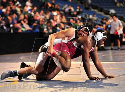 Thumbnail 3 in CIF Southern Section Masters Wrestling Championships (Day 1 - Preliminaries) photogallery.