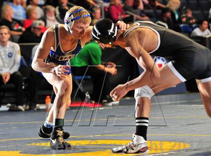 Thumbnail 3 in CIF Southern Section Masters Wrestling Championships (Day 1 - Preliminaries) photogallery.