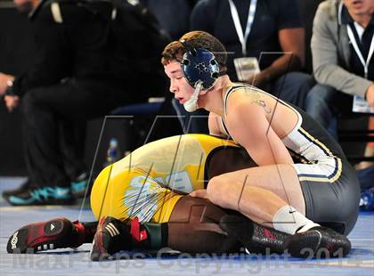 Thumbnail 3 in CIF Southern Section Masters Wrestling Championships (Day 1 - Preliminaries) photogallery.