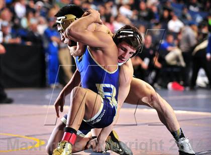 Thumbnail 3 in CIF Southern Section Masters Wrestling Championships (Day 1 - Preliminaries) photogallery.