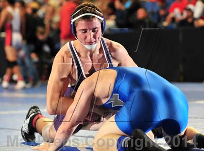 Thumbnail 3 in CIF Southern Section Masters Wrestling Championships (Day 1 - Preliminaries) photogallery.