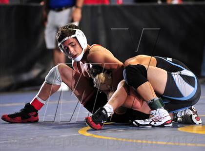 Thumbnail 3 in CIF Southern Section Masters Wrestling Championships (Day 1 - Preliminaries) photogallery.