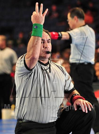 Thumbnail 3 in CIF Southern Section Masters Wrestling Championships (Day 1 - Preliminaries) photogallery.