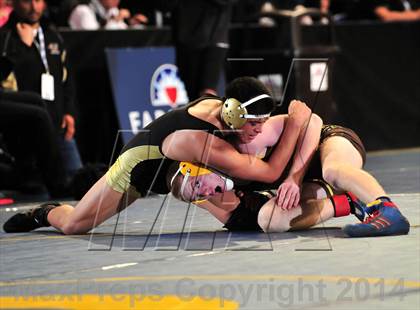 Thumbnail 2 in CIF Southern Section Masters Wrestling Championships (Day 1 - Preliminaries) photogallery.