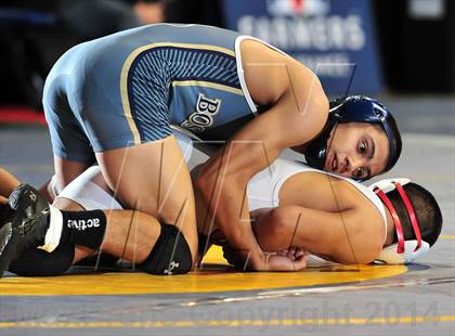 Thumbnail 2 in CIF Southern Section Masters Wrestling Championships (Day 1 - Preliminaries) photogallery.