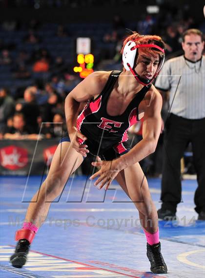 Thumbnail 2 in CIF Southern Section Masters Wrestling Championships (Day 1 - Preliminaries) photogallery.