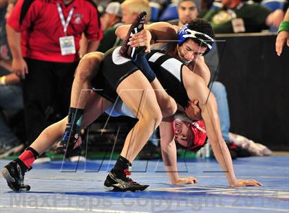 Thumbnail 2 in CIF Southern Section Masters Wrestling Championships (Day 1 - Preliminaries) photogallery.