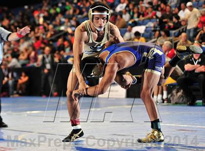 Thumbnail 3 in CIF Southern Section Masters Wrestling Championships (Day 1 - Preliminaries) photogallery.