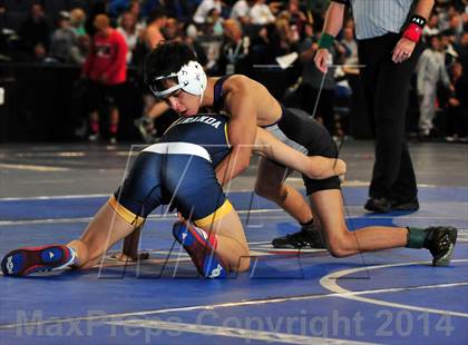 Thumbnail 3 in CIF Southern Section Masters Wrestling Championships (Day 1 - Preliminaries) photogallery.