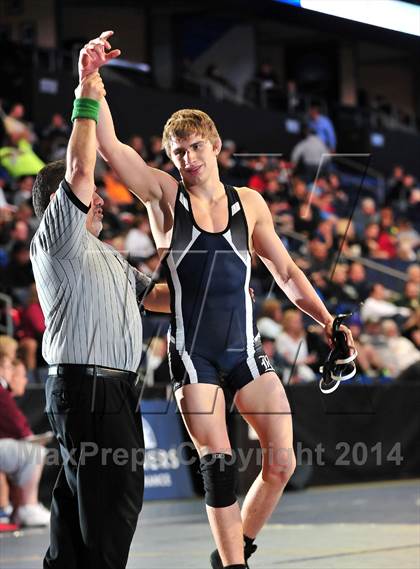Thumbnail 3 in CIF Southern Section Masters Wrestling Championships (Day 1 - Preliminaries) photogallery.