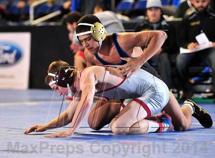 Thumbnail 2 in CIF Southern Section Masters Wrestling Championships (Day 1 - Preliminaries) photogallery.