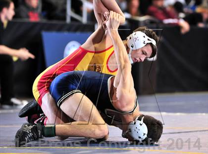 Thumbnail 2 in CIF Southern Section Masters Wrestling Championships (Day 1 - Preliminaries) photogallery.