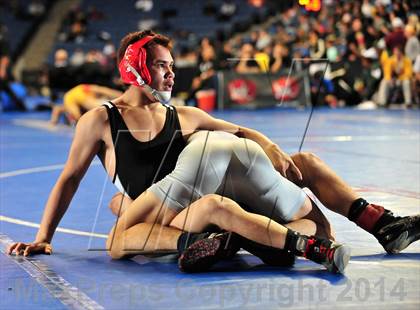 Thumbnail 3 in CIF Southern Section Masters Wrestling Championships (Day 1 - Preliminaries) photogallery.