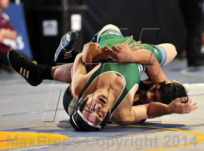 Thumbnail 3 in CIF Southern Section Masters Wrestling Championships (Day 1 - Preliminaries) photogallery.