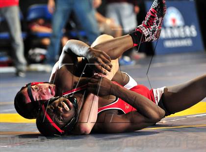 Thumbnail 3 in CIF Southern Section Masters Wrestling Championships (Day 1 - Preliminaries) photogallery.