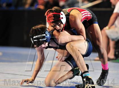 Thumbnail 3 in CIF Southern Section Masters Wrestling Championships (Day 1 - Preliminaries) photogallery.