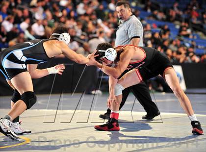 Thumbnail 1 in CIF Southern Section Masters Wrestling Championships (Day 1 - Preliminaries) photogallery.