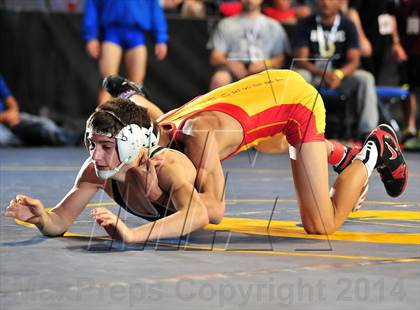 Thumbnail 1 in CIF Southern Section Masters Wrestling Championships (Day 1 - Preliminaries) photogallery.