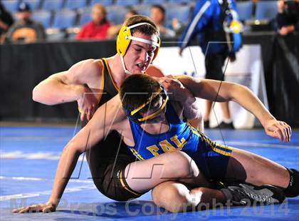 Thumbnail 3 in CIF Southern Section Masters Wrestling Championships (Day 1 - Preliminaries) photogallery.
