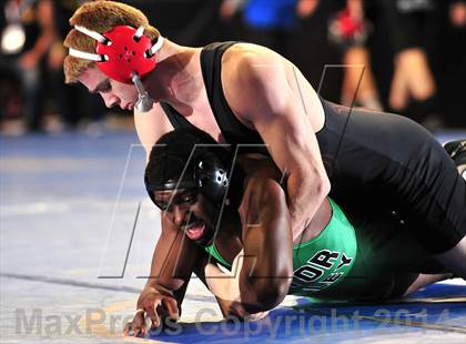Thumbnail 3 in CIF Southern Section Masters Wrestling Championships (Day 1 - Preliminaries) photogallery.
