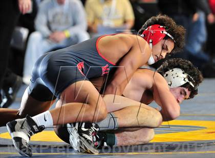 Thumbnail 2 in CIF Southern Section Masters Wrestling Championships (Day 1 - Preliminaries) photogallery.