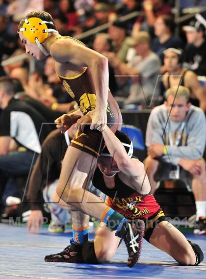 Thumbnail 1 in CIF Southern Section Masters Wrestling Championships (Day 1 - Preliminaries) photogallery.