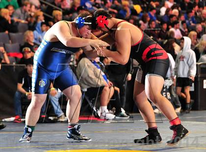 Thumbnail 2 in CIF Southern Section Masters Wrestling Championships (Day 1 - Preliminaries) photogallery.