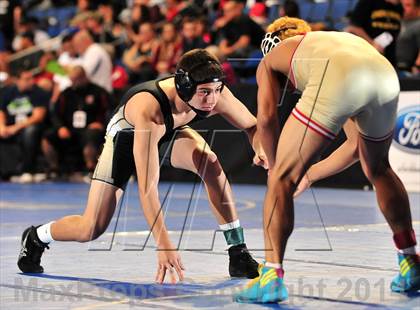 Thumbnail 3 in CIF Southern Section Masters Wrestling Championships (Day 1 - Preliminaries) photogallery.