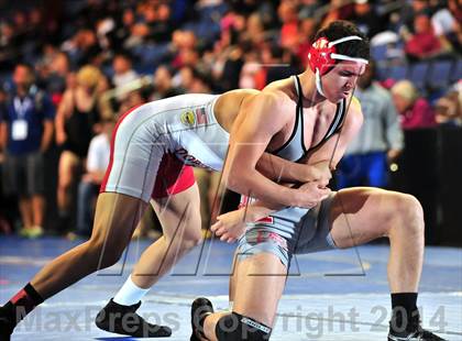 Thumbnail 2 in CIF Southern Section Masters Wrestling Championships (Day 1 - Preliminaries) photogallery.
