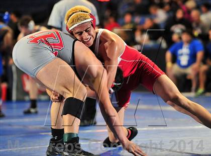 Thumbnail 2 in CIF Southern Section Masters Wrestling Championships (Day 1 - Preliminaries) photogallery.