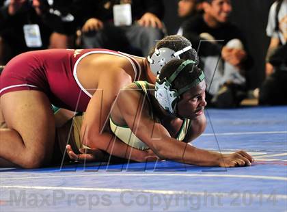 Thumbnail 2 in CIF Southern Section Masters Wrestling Championships (Day 1 - Preliminaries) photogallery.
