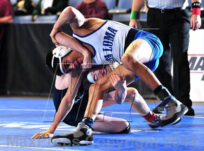 Thumbnail 3 in CIF Southern Section Masters Wrestling Championships (Day 1 - Preliminaries) photogallery.
