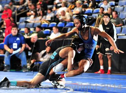 Thumbnail 3 in CIF Southern Section Masters Wrestling Championships (Day 1 - Preliminaries) photogallery.