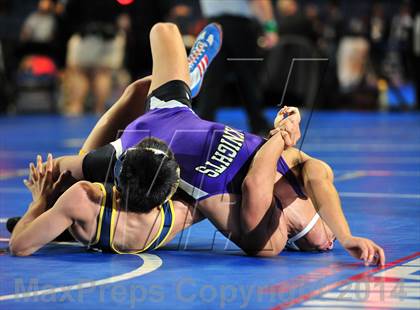 Thumbnail 2 in CIF Southern Section Masters Wrestling Championships (Day 1 - Preliminaries) photogallery.