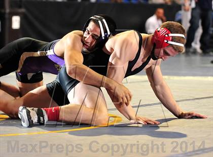 Thumbnail 2 in CIF Southern Section Masters Wrestling Championships (Day 1 - Preliminaries) photogallery.