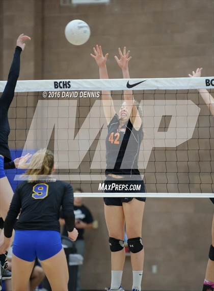 Thumbnail 2 in Santa Ynez @ Bakersfield Christian (CIF State Division III 1st Round) photogallery.