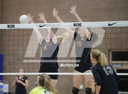 Thumbnail 2 in Santa Ynez @ Bakersfield Christian (CIF State Division III 1st Round) photogallery.