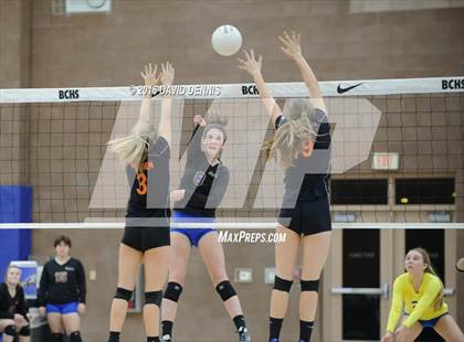 Thumbnail 3 in Santa Ynez @ Bakersfield Christian (CIF State Division III 1st Round) photogallery.