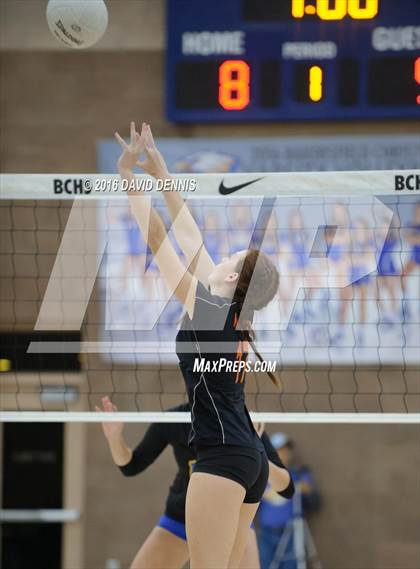 Thumbnail 3 in Santa Ynez @ Bakersfield Christian (CIF State Division III 1st Round) photogallery.