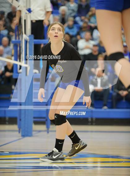 Thumbnail 1 in Santa Ynez @ Bakersfield Christian (CIF State Division III 1st Round) photogallery.