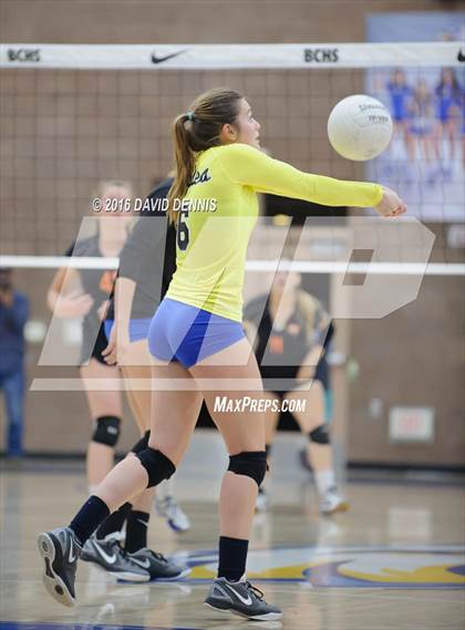 Thumbnail 3 in Santa Ynez @ Bakersfield Christian (CIF State Division III 1st Round) photogallery.