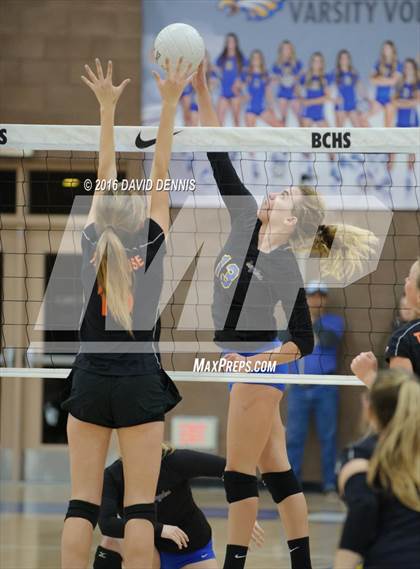 Thumbnail 2 in Santa Ynez @ Bakersfield Christian (CIF State Division III 1st Round) photogallery.