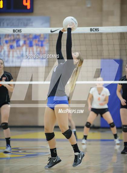 Thumbnail 2 in Santa Ynez @ Bakersfield Christian (CIF State Division III 1st Round) photogallery.